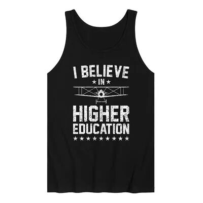 Licensed Character Men's Higher Education Tank, Size: Small, Black