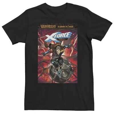 Marvel Big & Tall Marvel Comixology X-Force Young Cable Comic Book Cover Tee, Men's, Size: 5XL, Black