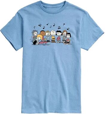 Licensed Character Men's Peanuts Music Group Tee, Size: Small, Light Blue