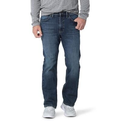 Wrangler Men's Wrangler Relaxed-Fit Bootcut Jeans, Size: 34 X 32, Light Blue