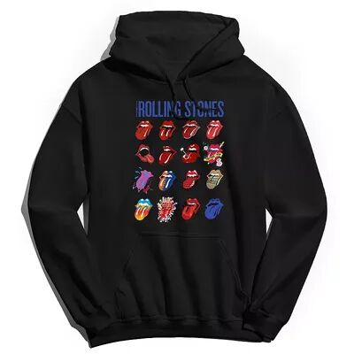 Licensed Character Men's Rolling Stones Lonesome Evolution Hoodie, Size: XXL, Black