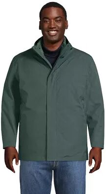 Lands' End Big & Tall Lands' End Insulated 3-in-1 Primaloft Jacket, Men's, Size: 3XB, Green