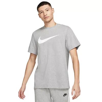 Nike Men's Nike Icon Swoosh Tee, Size: Medium, Grey