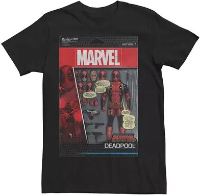 Licensed Character Men's Marvel Comics Deadpool Toy Soldier Tee, Size: XL, Black