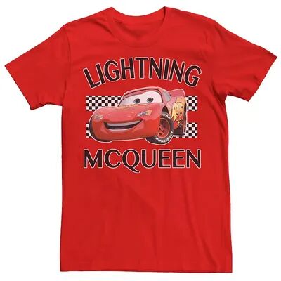 Disney Men's Disney / Pixar Cars Lightning McQueen Finish Tee, Size: 3XL, Red