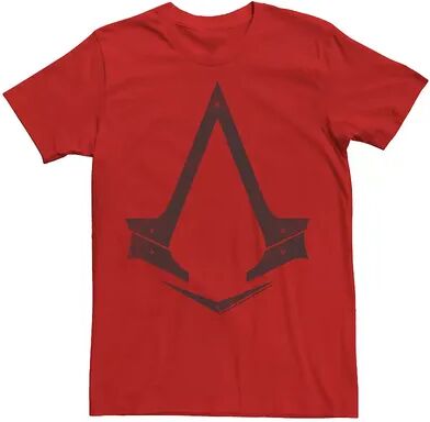 Licensed Character Men's Assassin's Creed Logo Graphic Tee, Size: XL, Red