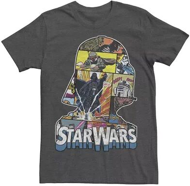 Star Wars Men's Star Wars Darth Vader Has A Lot On His Mind Tee, Size: Small, Dark Grey