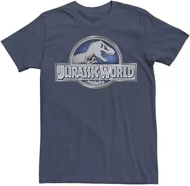 Licensed Character Men's Jurassic World Classic Metal Coin Logo Tee, Size: 3XL, Blue