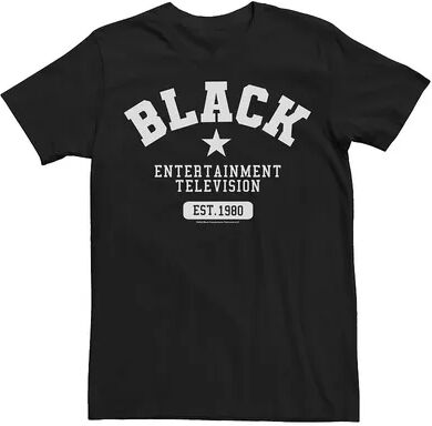 Licensed Character Men's BET Black Entertainment Television Collegiate Tee, Size: Medium