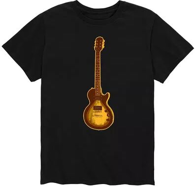 Licensed Character Men's Gibson Style Guitar Tee, Size: Small, Black