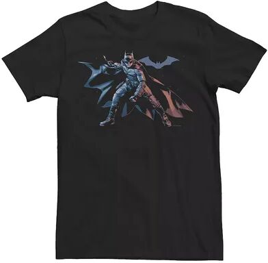 Licensed Character Men's DC Comics The Batman Full Body Portrait Tee, Size: XS, Black