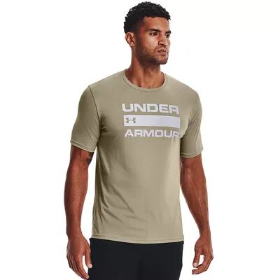 Under Armour Big & Tall Under Armour Team Issue Wordmark Tee, Men's, Size: XXL Tall, Med Grey
