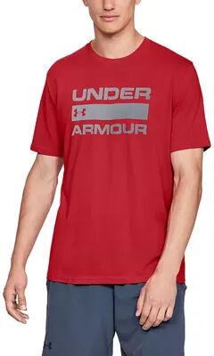 Under Armour Big & Tall Under Armour Team Issue Wordmark Tee, Men's, Size: 4XL, Red