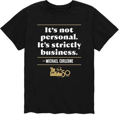 Licensed Character Men's The Gofather Not Personal Tee, Size: XL, Black