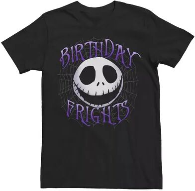 Licensed Character Men's Nightmare Before Christmas Jack Portrait Birthday Frights Tee, Size: XL, Black