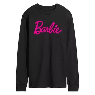 Licensed Character Men's Barbie Logo Tee, Size: Large, Black
