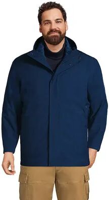 Lands' End Big & Tall Lands' End Insulated 3-in-1 Primaloft Jacket, Men's, Size: 2XB, Blue