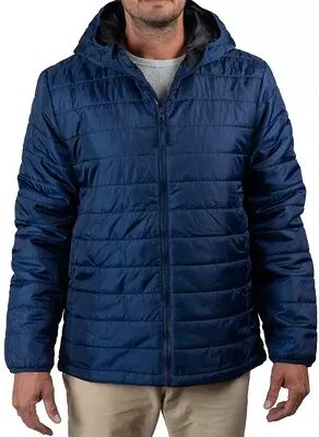 Sonoma Goods For Life Men's Sonoma Goods For Life Hooded Puffy Jacket, Size: Large, Blue