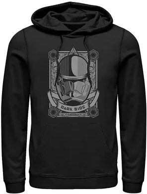 Licensed Character Men's Star Wars The Rise of Skywalker Sith Trooper Playing Card Pullover Hoodie, Size: Medium, Black