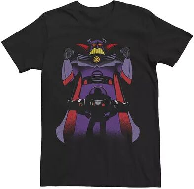 Disney Men's Disney / Pixar Toy Story Zurg With Buzz Lightyear Silhouette Tee, Size: XL, Black