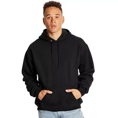 Hanes Men's Hanes Ultimate Fleece Pullover Hoodie, Size: XL, Black