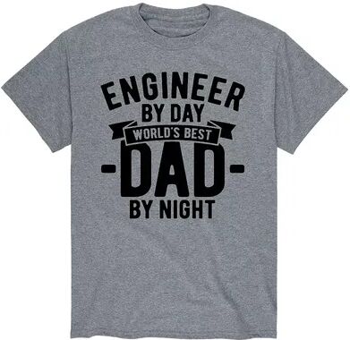 Licensed Character Men's Engineer By Day Tee, Size: XXL, Grey