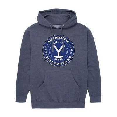 Licensed Character Men's Yellowstone Wear The Brand Hoodie, Size: XL, Med Blue