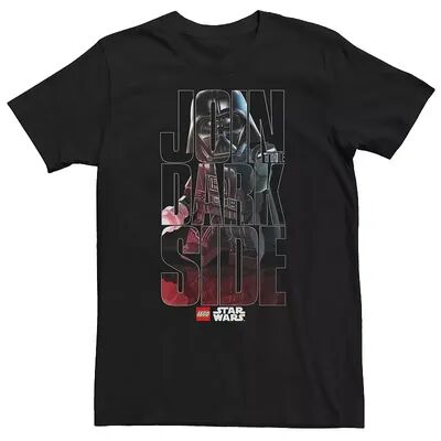 Licensed Character Big & Tall Lego Star Wars Darth Vader Join The Dark Side Tee, Men's, Size: 4XL, Black