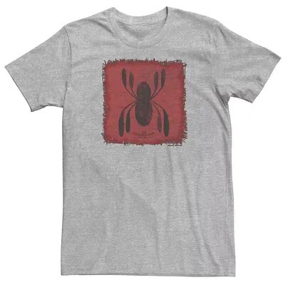 Marvel Big & Tall Marvel Spider-Man Homecoming Homemade Patch Tee, Men's, Size: XL Tall, Med Grey