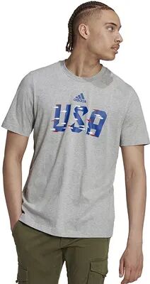 adidas Men's adidas FIFA World Cup 2022 Tee, Size: XXL, Med Grey