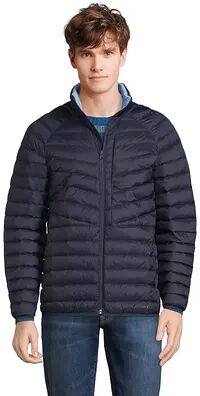 Lands' End Big & Tall Lands' End Ultralight Packable Down Jacket, Men's, Size: Large Tall, Blue