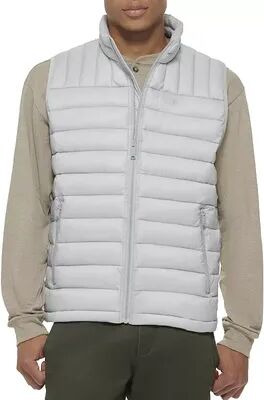 Dockers Men's Dockers Quilted Puffer Vest, Size: XL, Grey