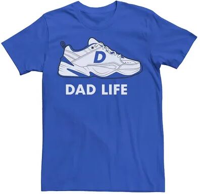 Licensed Character Men's Dad Shoe Dad Life Tee, Size: XL, Med Blue