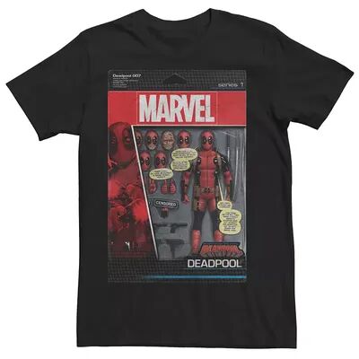 Licensed Character Men's Marvel Comics Deadpool Toy Soldier Tee, Size: Large, Black