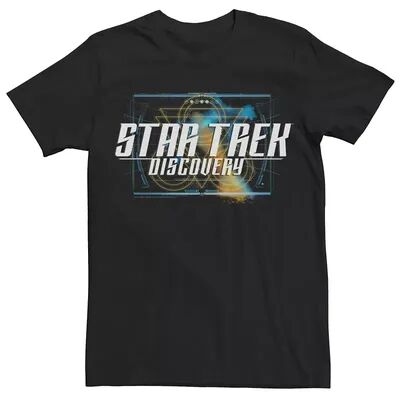 Licensed Character Men's Star Trek Discovery Supreme Logo Graphic Tee, Size: Small, Black