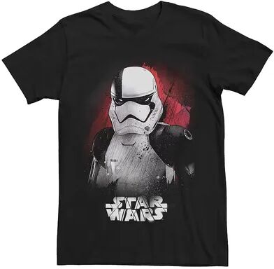 Licensed Character Men's Star Wars Stormtrooper Portrait Graphic T-Shirt, Size: 3XL, Black