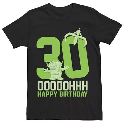 Disney Men's Disney / Pixar Toy Story Aliens Happy 30th Birthday Tee, Size: XXL, Black