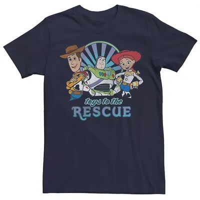 Disney Men's Disney / Pixar Toy Story Toys To The Rescue Tee, Size: XXL, Blue