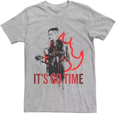 Licensed Character Men's Netflix Daybreak Angelica It's Go Time Tee, Size: XL, Med Grey