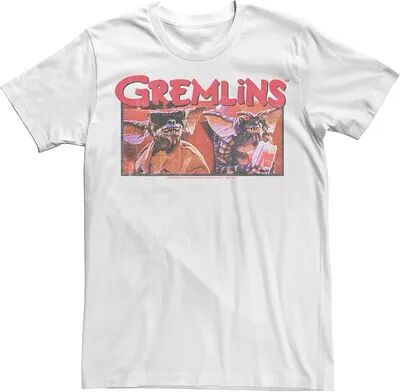 Licensed Character Men's Gremlins At The Movies Portrait Tee, Size: XXL, White