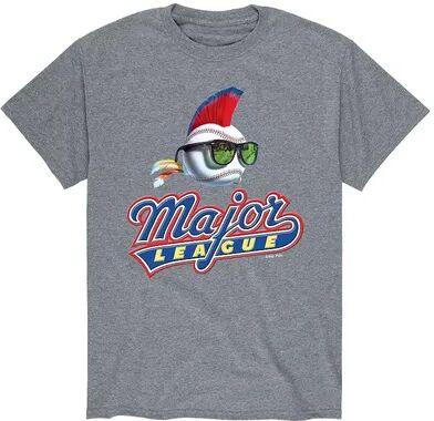 Licensed Character Men's Major League Logo Baseball Tee, Size: Small, Grey