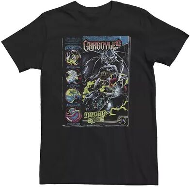 Licensed Character Big & Tall Gargoyles Defenders Of The Night Comic Cover Tee, Men's, Size: 5XL, Black