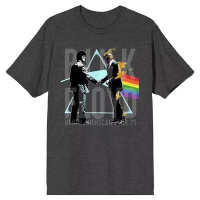 Licensed Character Men's Pink Floyd Business Deal Tee, Size: XXL, Grey