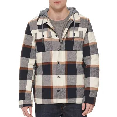 Levi's Men's Levi's Sherpa-Lined Hoodie Shirt Jacket, Size: XXL, Lt Brown