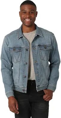 Wrangler Men's Wrangler Denim Jacket, Size: Large, Light Blue