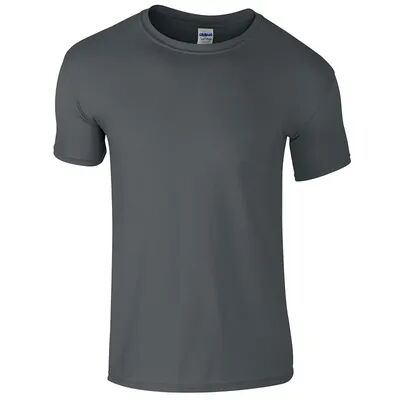 Floso Mens Short Sleeve Soft-Style T-Shirt, Men's, Size: XXXL, Beige Over