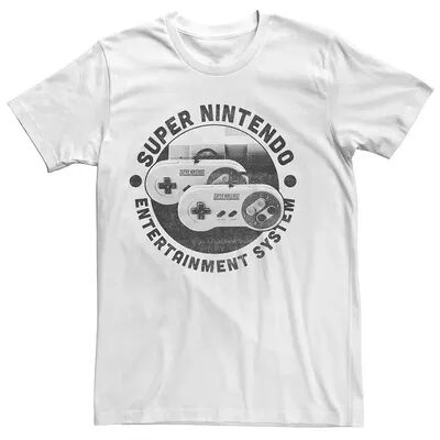 Licensed Character Men's Nintendo The Entertainment Tee, Size: Medium, White