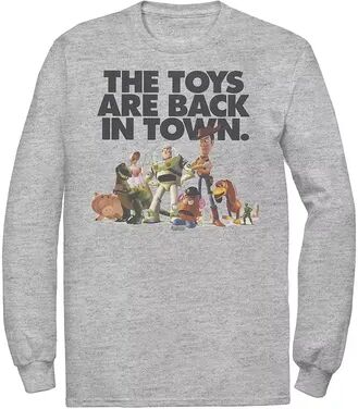 Disney Men's Disney / Pixar Toy Story Toys Are Back In Town Tee, Size: Medium, Med Grey