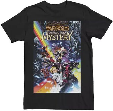 Licensed Character Men's Marvel Journey Into Mystery Miles Morales Comic Book Cover Tee, Size: Medium, Black