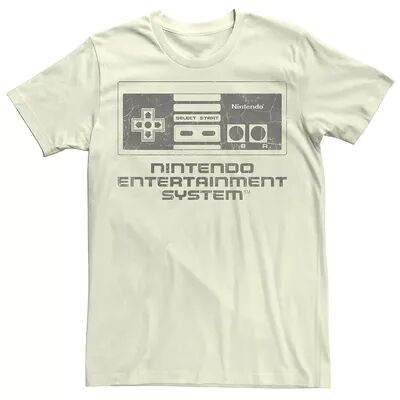Licensed Character Men's Nintendo Entertainment System Simple Controller Tee, Size: Medium, Natural